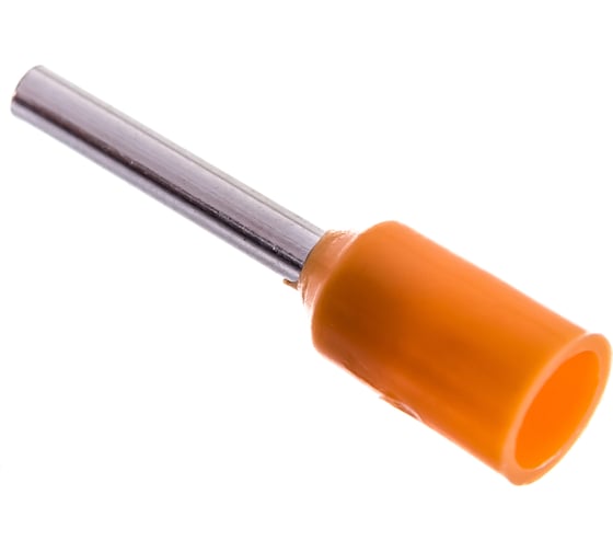 Изображение товара Наконечник-гильза с изолированным фланцем IEK Е0508 уп.100шт ИЭК UGN10-D05-02-08