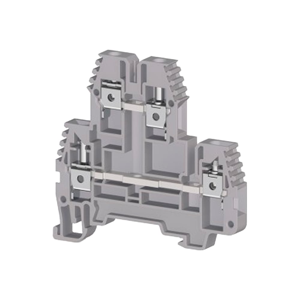 Изображение товара Клеммник Klemsan 2-х ярусный PIK 4RD для проводов до 4 мм²