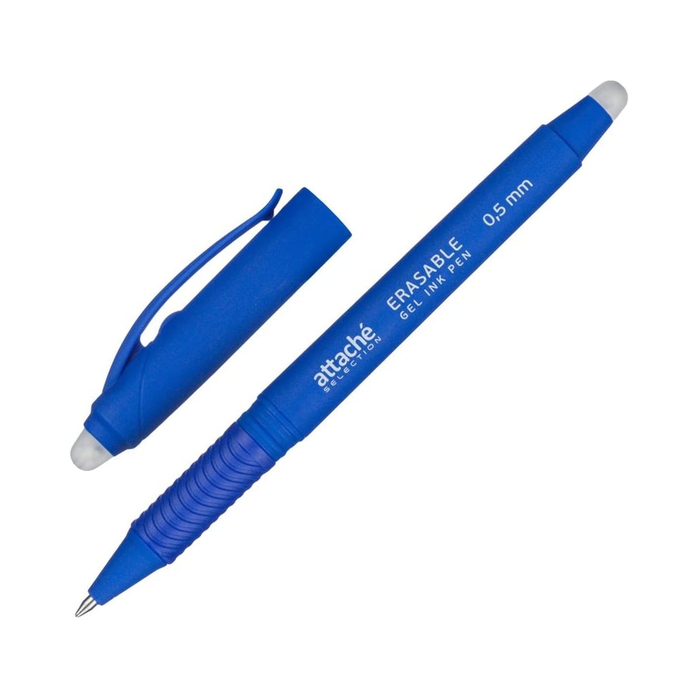 Стираемая гелевая ручка Attache Selection ручка гелевая 0 5 мм синяя стразы бирюзовые