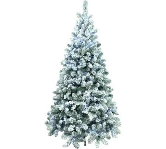 Изображение товара Искусственная ель BEATREES Iceland зеленая заснеженная 400 LED ламп холодный белый цвет 2,1 м TEL02GP-BH80 TEL02GP-BH70
