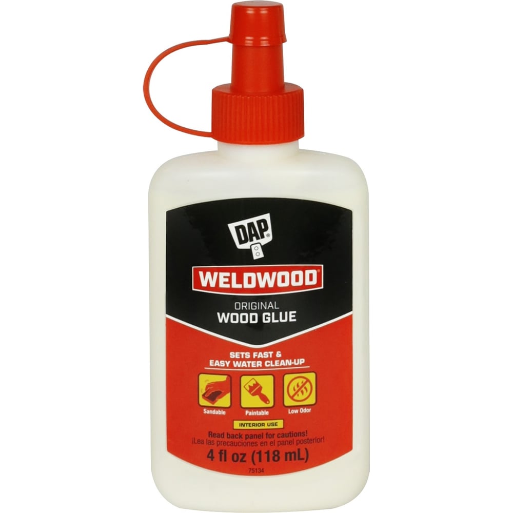Изображение товара Профессиональный клей для древесины на основе пва DAP weldwood 118 мл 0496
