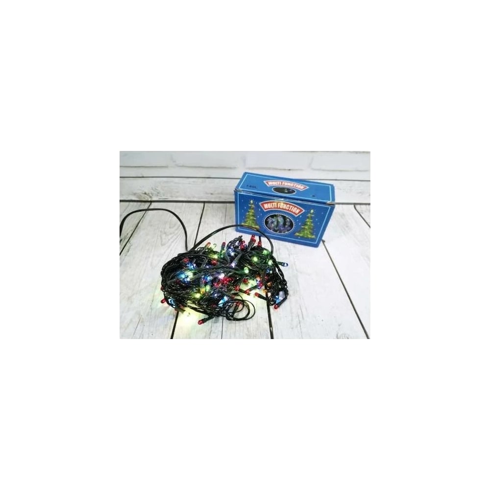 Изображение товара Гирлянда BIKSON 140 микроламп разноцветная с 8 режимами 4.5м