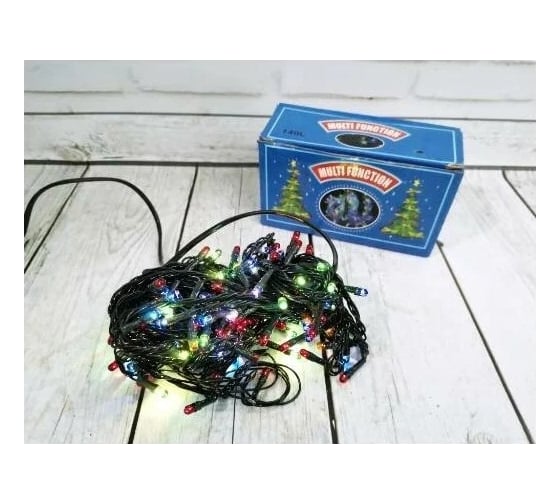 Изображение товара Гирлянда ТМ BIKSON 140 микроламп, разноцвет, контроллер, 8 режимов, 4.5м арт O0415-6 8\2087