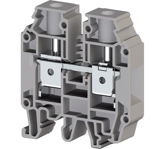 Изображение товара Клеммник на DIN-рейку Klemsan 16мм.кв., серый; AVK16 RD/NM Серия V0 50 шт. 0.0.0.3.309059