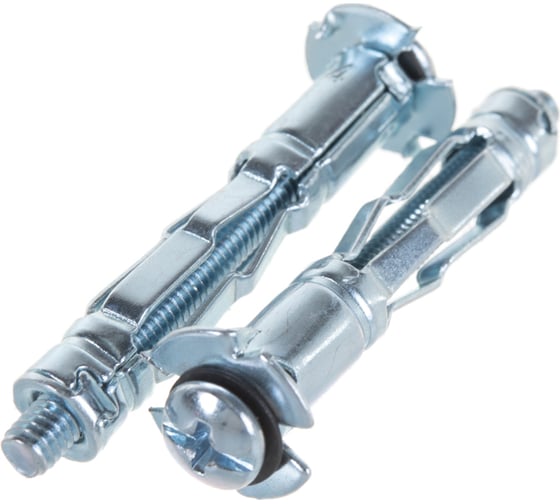 Изображение товара Дюбель Молли для пустотелых конструкций Метизный двор Molly M4x38/16, 100 шт. 4690441003058