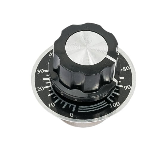 Изображение товара Потенциометр INNOVERT 0-10 ком с ручкой и шкалой H0-VR