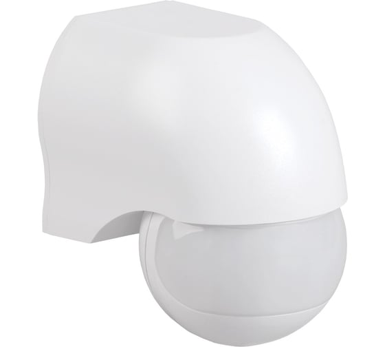 Изображение товара Детектор движения IEK ДД 010 1100Вт, угол. обз. 180град., IP44, бел. LDD10-010-1100-001