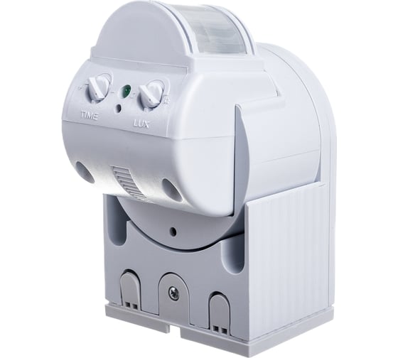 Изображение товара Детектор движения IEK ДД 012 1100Вт, угол обз. 180град., дальн. 12м, IP44, бел. ИЭК LDD10-012-1100-001