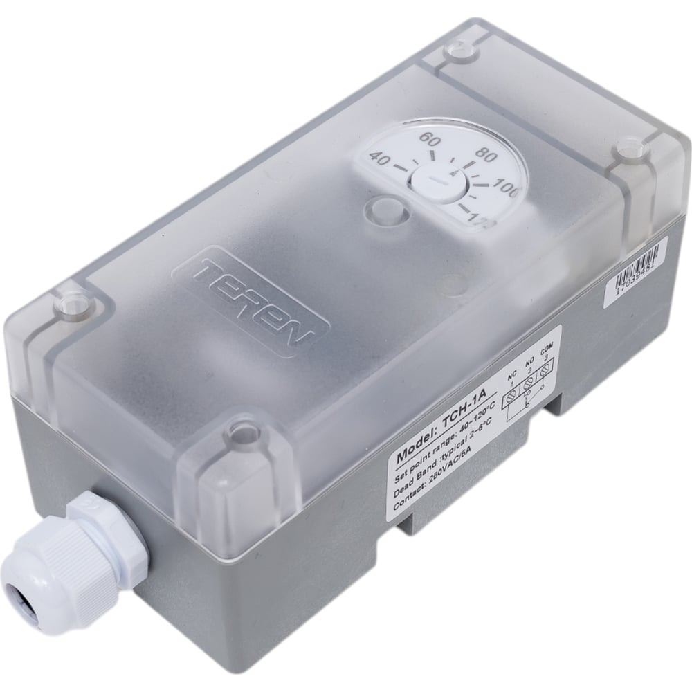 Аварийный термостат высокой температуры с автоматическим сбросом Teren TCH-1A