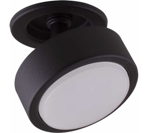 Изображение товара Встраиваемый поворотный светильник Светкомплект E75/sh bk gx53 E75SHBK