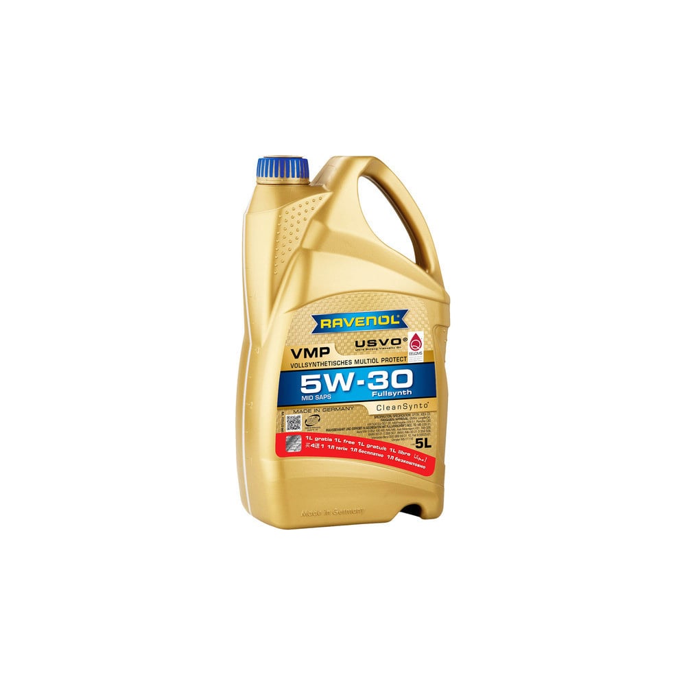 Моторное масло RAVENOL масло моторное mannol 5w30 син energy 4 л