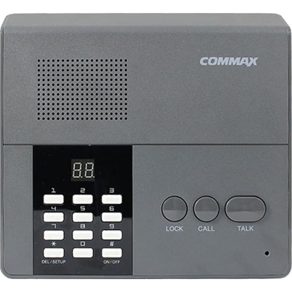 Центральный пульт громкой связи COMMAX, цвет серый CM-810M - фото 1