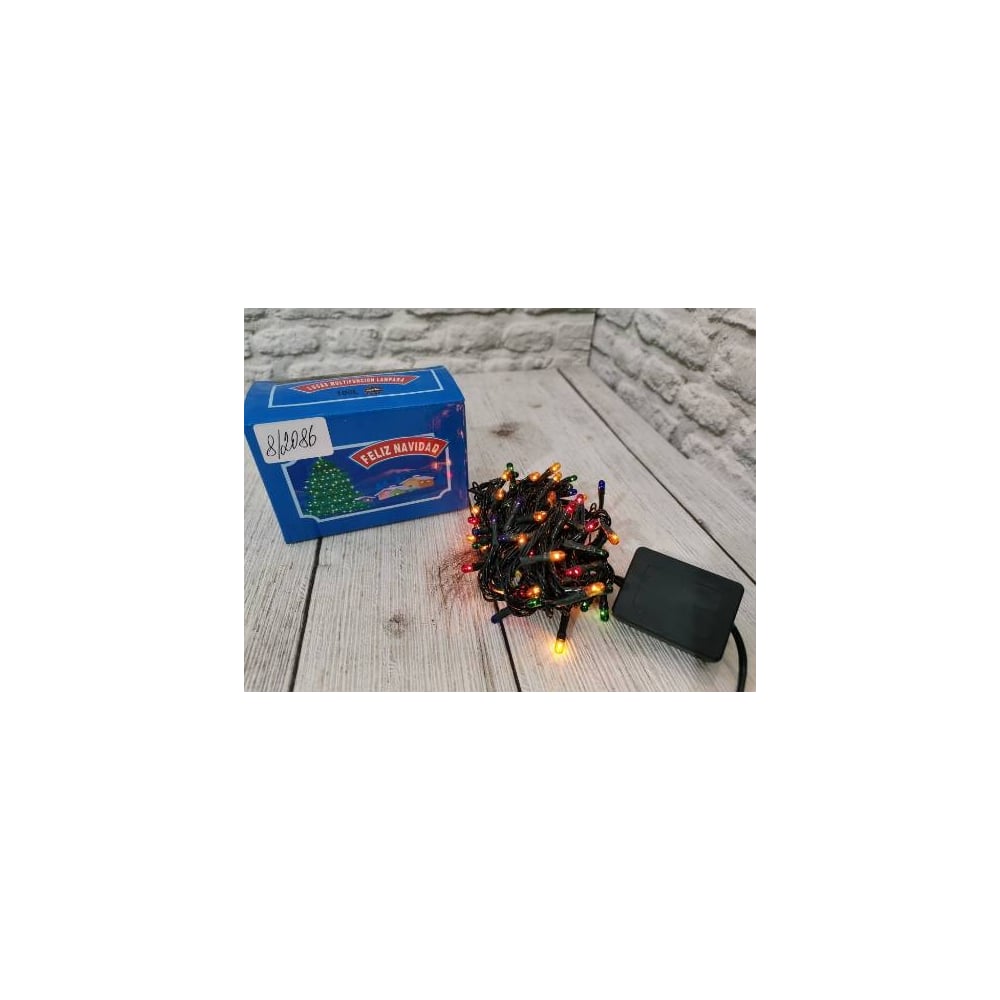 Изображение товара Гирлянда ТМ BIKSON 100 микроламп, разноцвет, контроллер, 8 режимов, 2.5м артO0415-5 8\2086