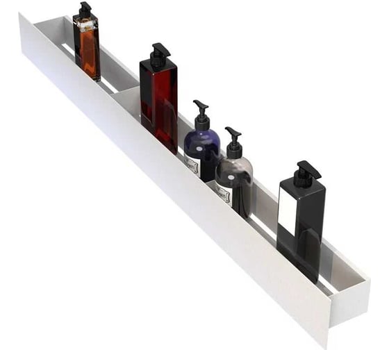 Изображение товара Полка Граф Держалкин Skyline mono 100x9.2x9, белая Fl-sky-m100-б