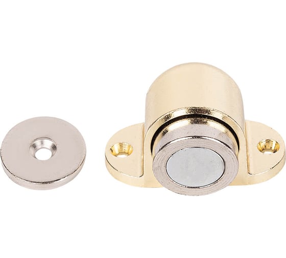 Изображение товара Ограничитель Marlok 08.11.01 напольный, магнит, pb (золото), h=24 019636