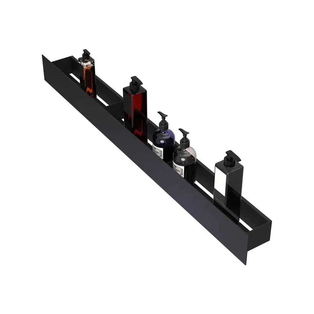 Изображение товара Полка Граф Держалкин Skyline mono 100x9.2x9, черная Fl-sky-m100-ч