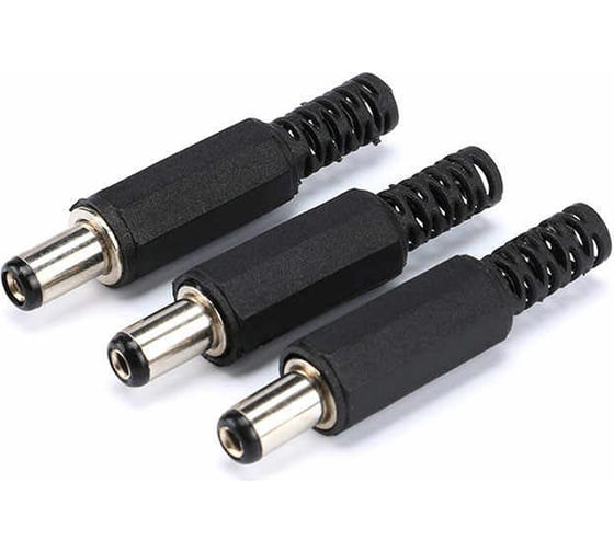 Изображение товара Прямой разъем питания Ripo dc 5.5x2.1 (штекер) 005-200040