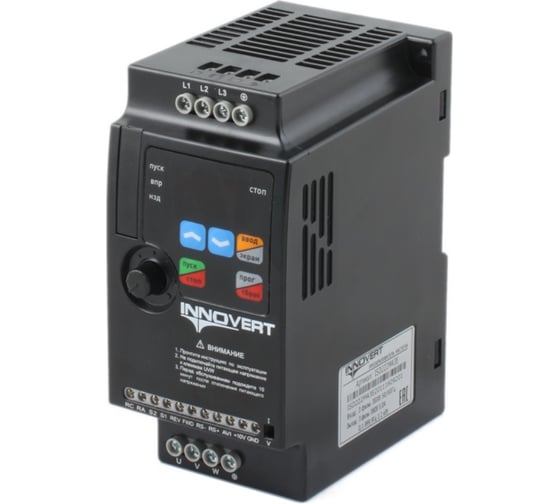 Изображение товара Преобразователь частоты INNOVERT 30,0 кв тx 380 в mini plus, выходной ток 60 а ISD303M43E