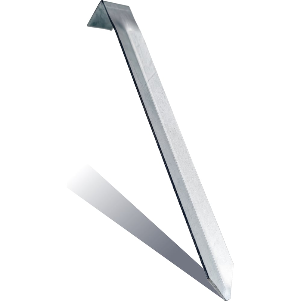 Изображение товара Якорь стальной для бордюра и ленты бордюрной ГеоПластБорд 10 штук СЯ.02-01И.10