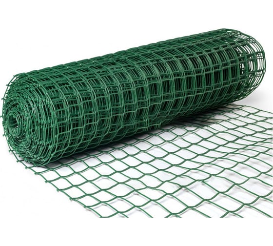 Изображение товара Садовая решетка PARK 50х50 мм 20 м зеленая (аналог 007287) 999325