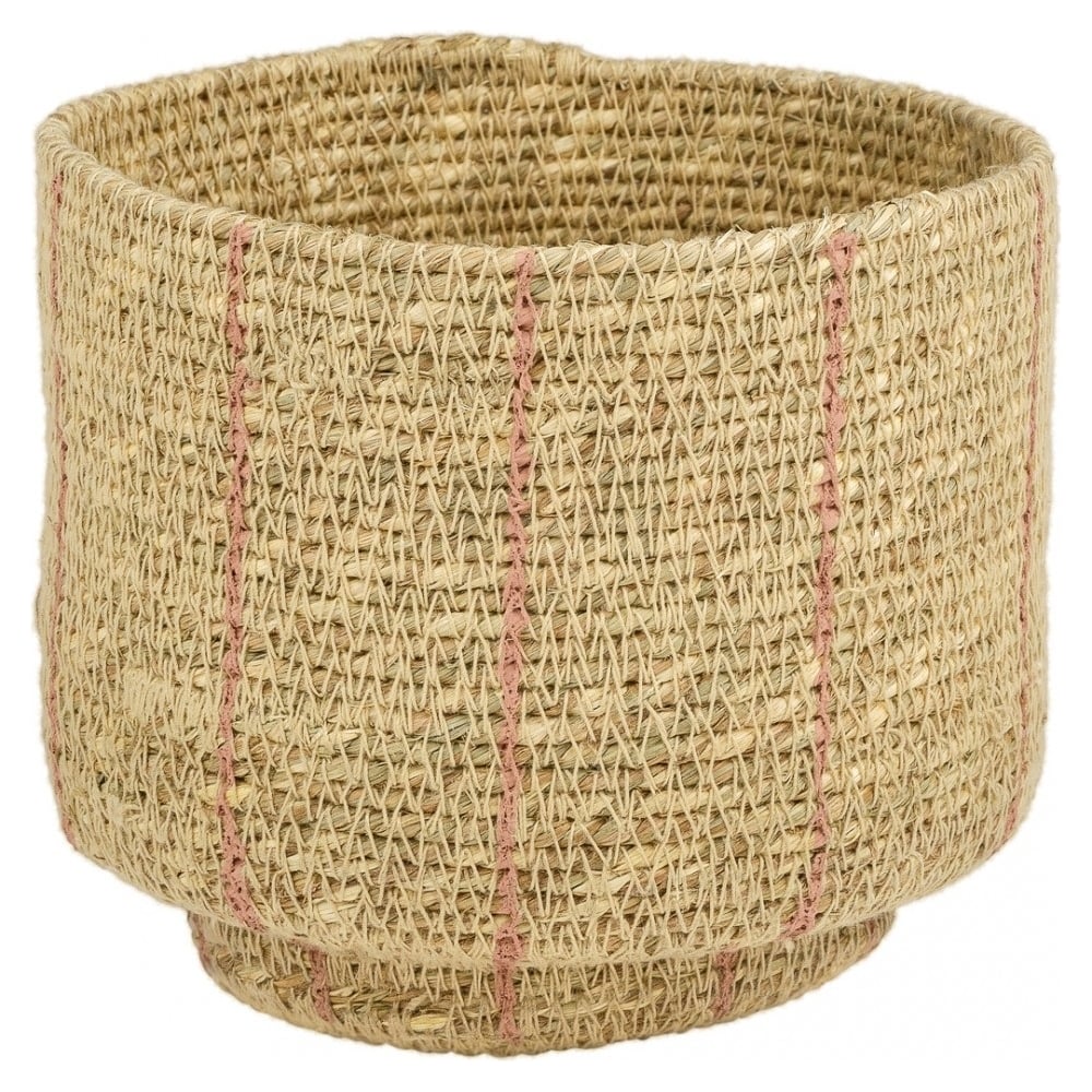 Изображение товара Плетеное кашпо Covali джут SB-4291 круглое для комнатных растений