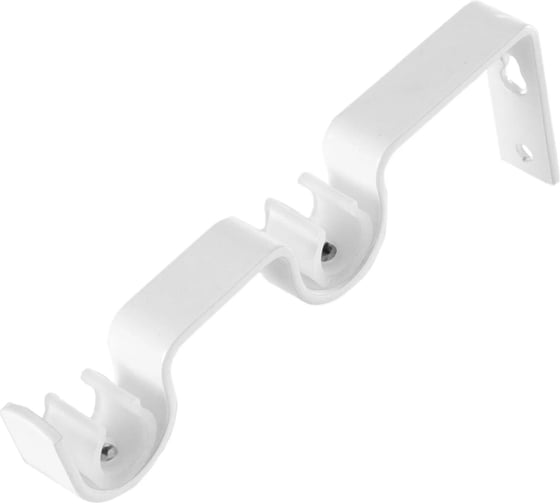 Изображение товара Металлический карниз LM DECOR лайт сфера, диаметр 19/19 мм, 2.4 м, белый глянец SC64614131240WH