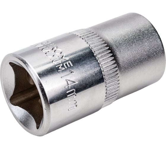 Изображение товара Головка торцевая Эврика 14мм 1/2 12-гранная L=40мм ER-91307-12 990323