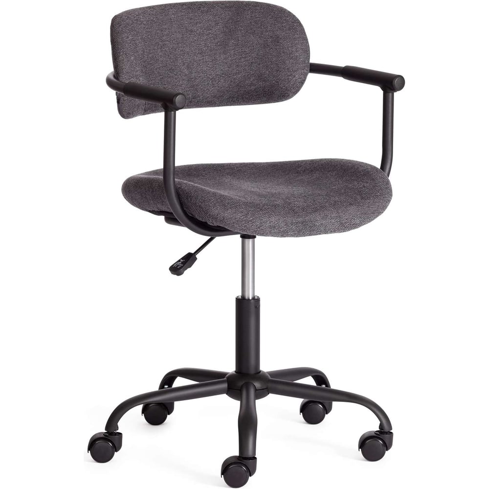 Изображение товара Стильное офисное кресло Tetchair Best dark-grey 20195 с регулируемыми подлокотниками