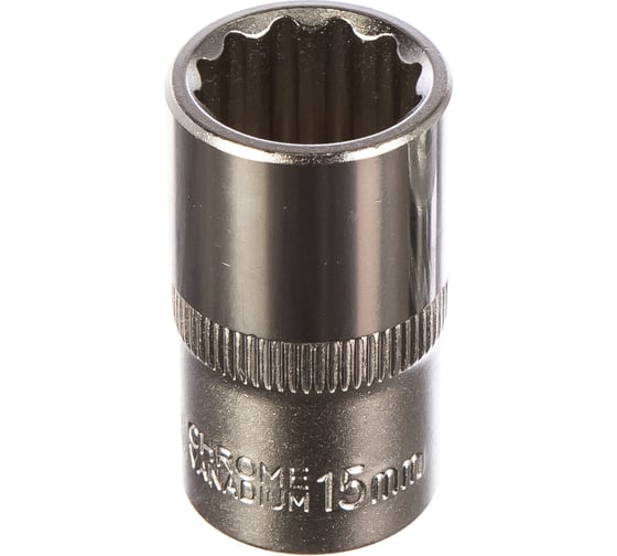 Изображение товара Головка торцевая Эврика 15мм 1/2 12-гранная L=40мм ER-91308-12 990325