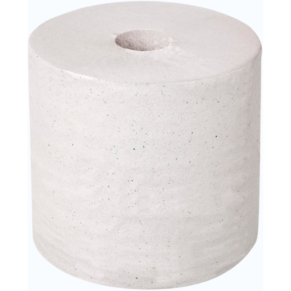 Изображение товара Рулонные полотенца ACG "Эконом" 1 слой, 300 м, серая макулатура, с центральной вытяжкой, без втулки, 6 рулонов 1012513