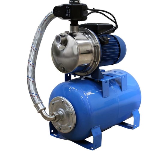 Изображение товара Автоматическая насосная станция STOUT SPJ-100/20 SPJ-0030-010024 RG0092E21R3JJL