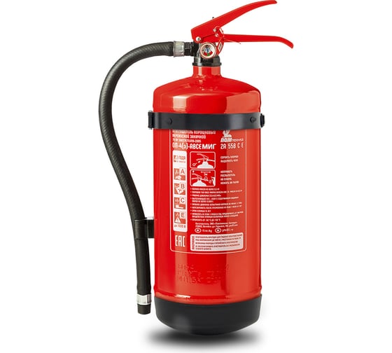 Изображение товара Огнетушитель МИГ ОП-4/з АВСЕ (2А 55В, С,Е) в сборе с КТМ-4 111-133