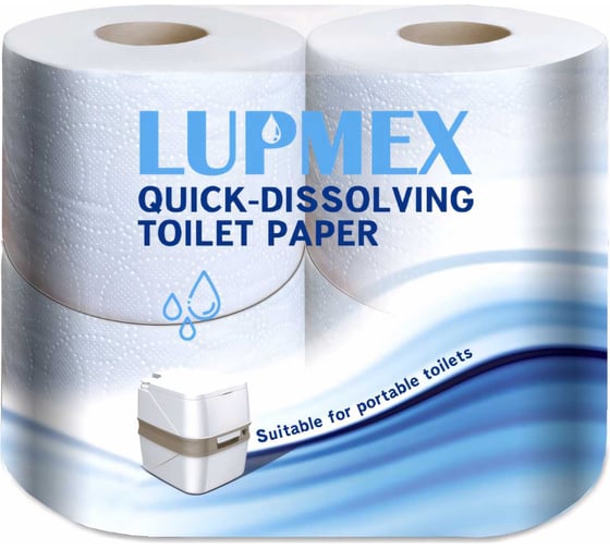 Изображение товара Туалетная бумага для биотуалетов LUPMEX 79089