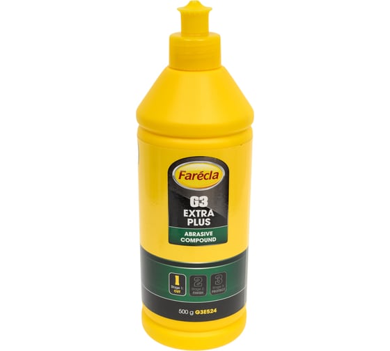 Изображение товара Паста полировальная абразивная G3 Extra Plus 0.5 кг Farecla G3E524