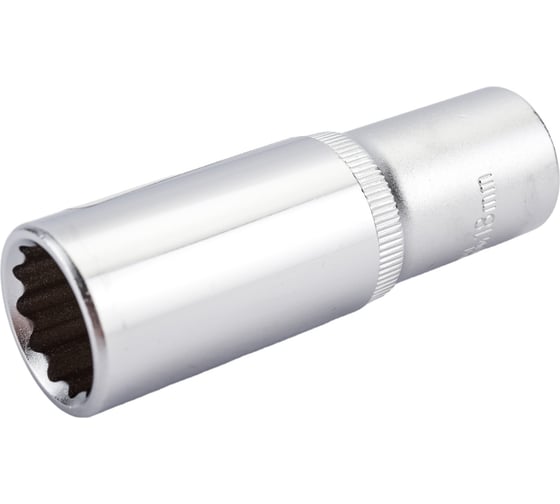 Изображение товара Головка торцевая Эврика 18мм 1/2 12-гранная глубокая L=80мм ER-91511-12 990369