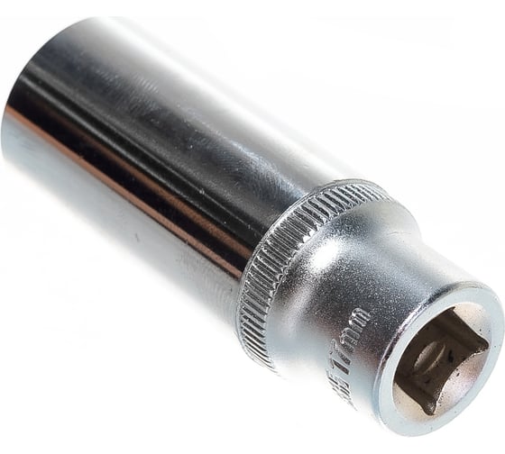 Изображение товара Головка торцевая Эврика 17мм 3/8 6-гранная глубокая L=70мм с держателем ER-91012H 967967