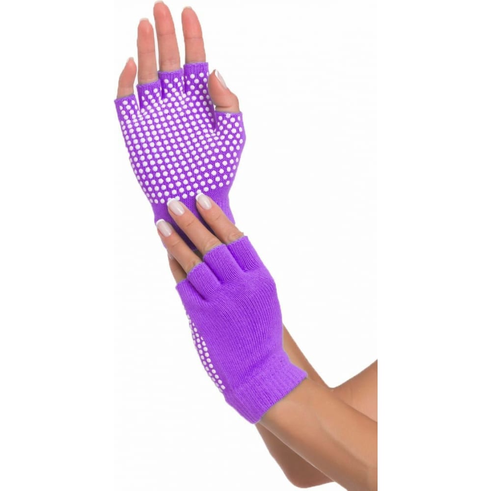 Противоскользящие перчатки для занятий йогой BRADEX
