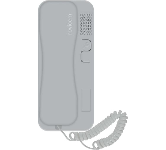 Изображение товара Аудиотрубка для координатного домофона типа vizit, cyfral, eltis, метаком, beward Novicam с индикацией и отключением звука voice c grey 4475