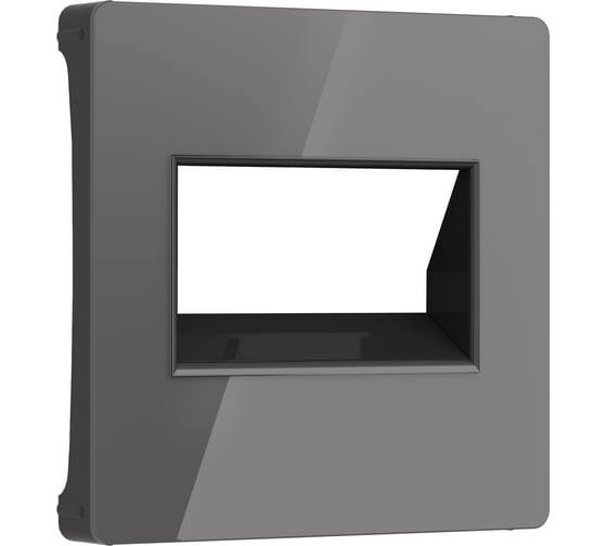 Изображение товара Накладка для двойной розетки еthernet rj-45 WERKEL (графит акрил) w1191144 a064099