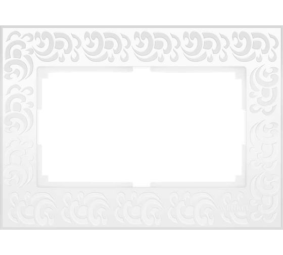 Изображение товара Рамка для двойной розетки WERKEL (белый) w0082301 a050807