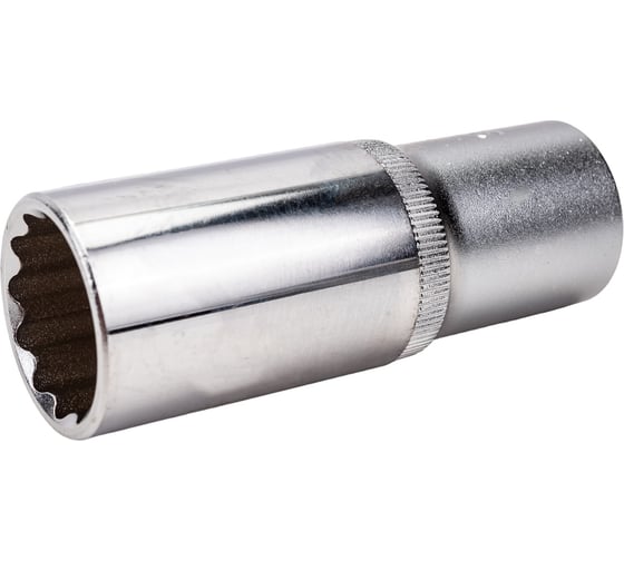 Изображение товара Головка торцевая Эврика 22мм 1/2 12-гранная глубокая L=80мм ER-91515-12 990377