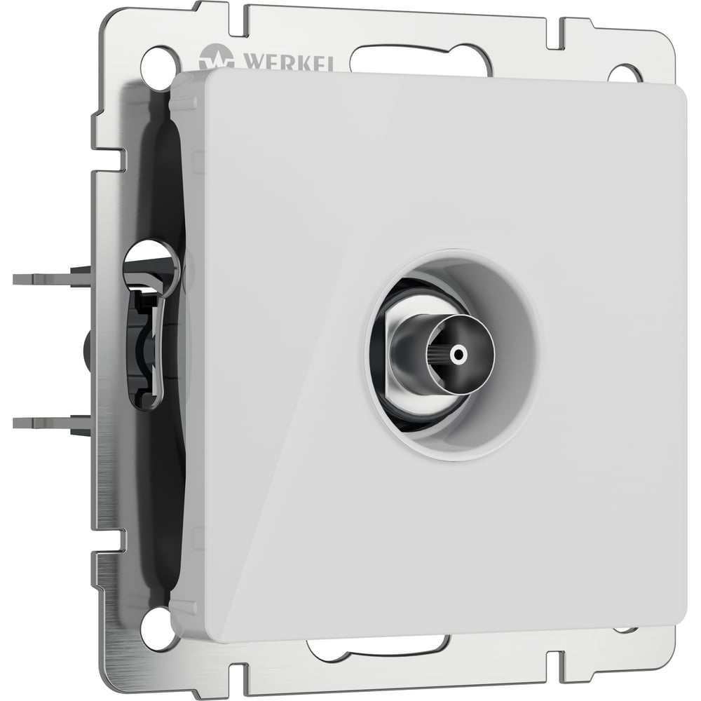 Изображение товара Оконечная ТВ-розетка WERKEL (белый акрил) w1183041 a064018