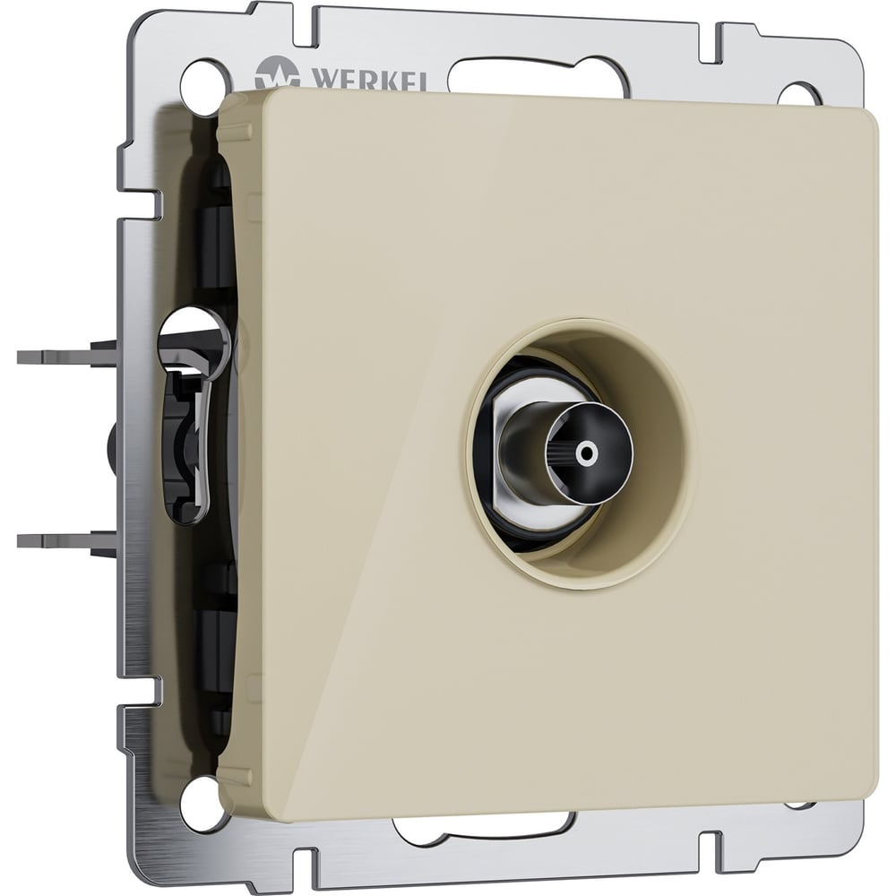 Изображение товара Оконечная ТВ-розетка WERKEL айвори акрил w1183043 a064065