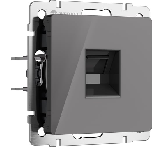 Изображение товара Розетка ethernet rj-45 WERKEL (графит акрил) w1181044 a064095