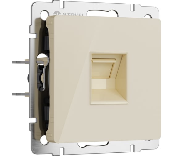 Изображение товара Розетка ethernet rj-45 WERKEL (айвори акрил) w1181043 a064064