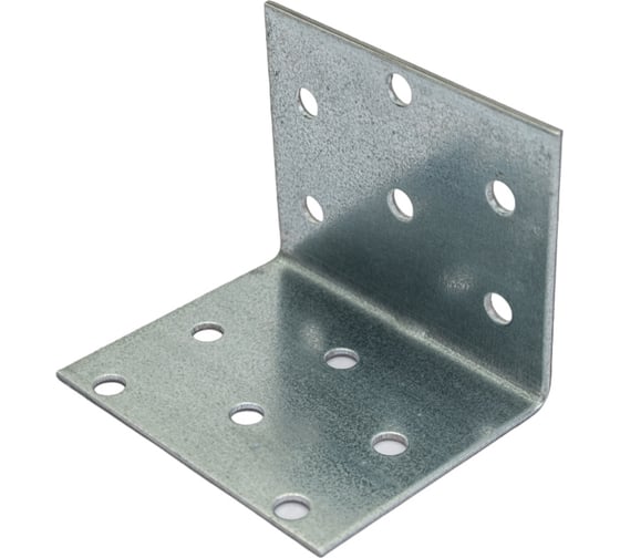 Изображение товара Крепежный равносторонний уголок Метизный двор KUR-50х50х60, 4690441004208