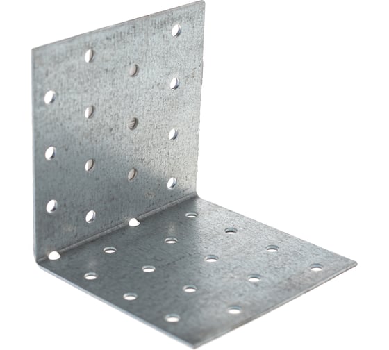 Изображение товара Крепежный равносторонний уголок Метизный двор KUR-80х80х80, 4690441004253