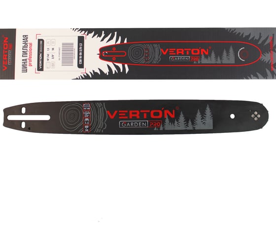 Изображение товара Шина CSB 16-56-3/8-1.3 16", 56 зв., 3/8", 1.3 мм, 40 см VERTON 01.14803.14807