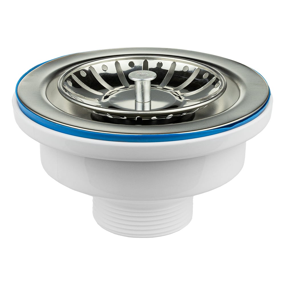 Выпуск MasterProf 90-94 мм, 3.1/2" с нерж.решеткой ИС.110642