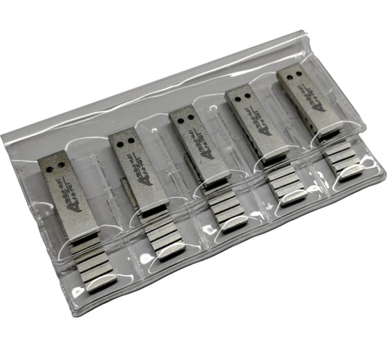 Изображение товара Эталон чувствительности канавочный №13, Fe, комплект 10 шт (с первичной калибровкой) АЛЬФА-НДТ УП-00000468